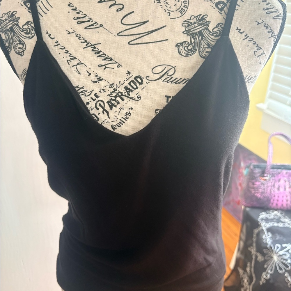 Black Top Sale!! Double V Tank